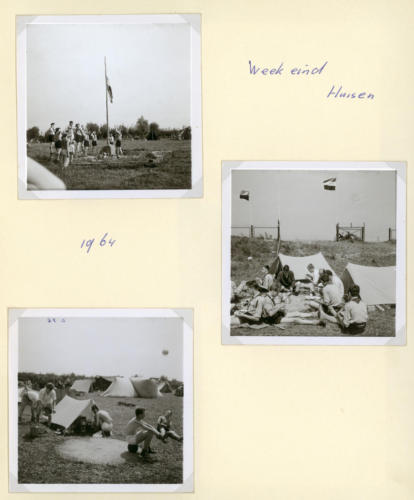 1964 - Diverse foto's uit een logboek van de Rowans 